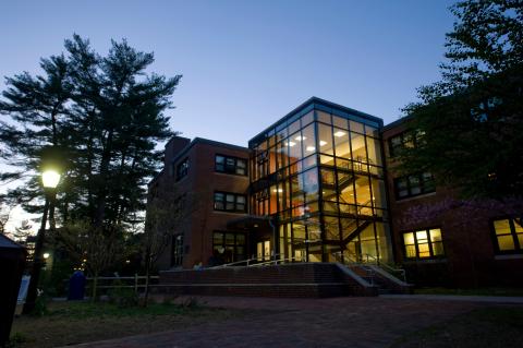 Scanlon Hall at Dusk