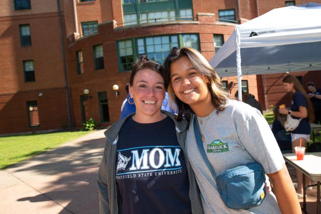 Westfield State University student and mom